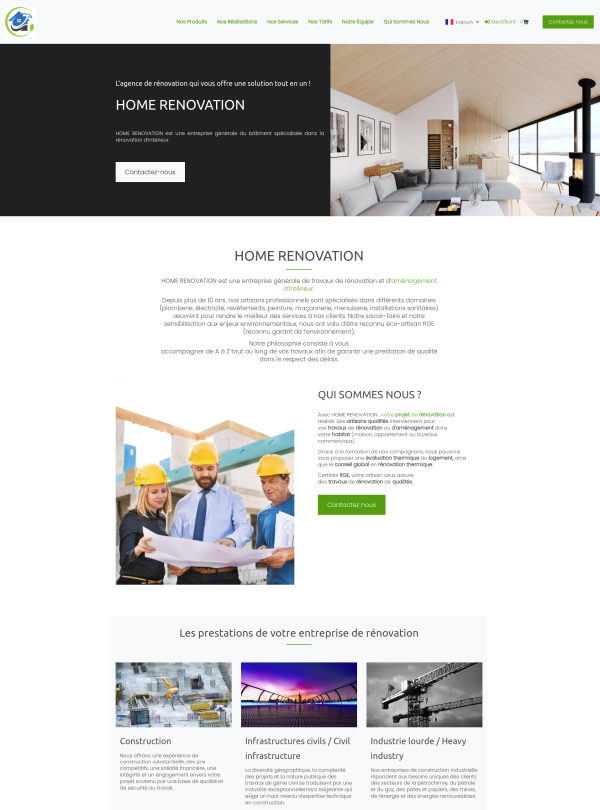 Template renovation