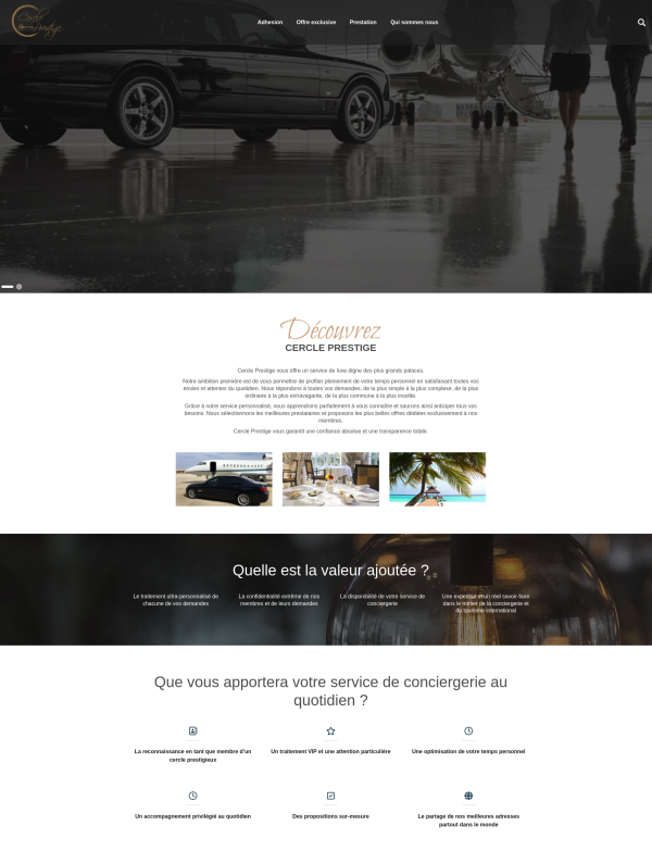 Service prestige